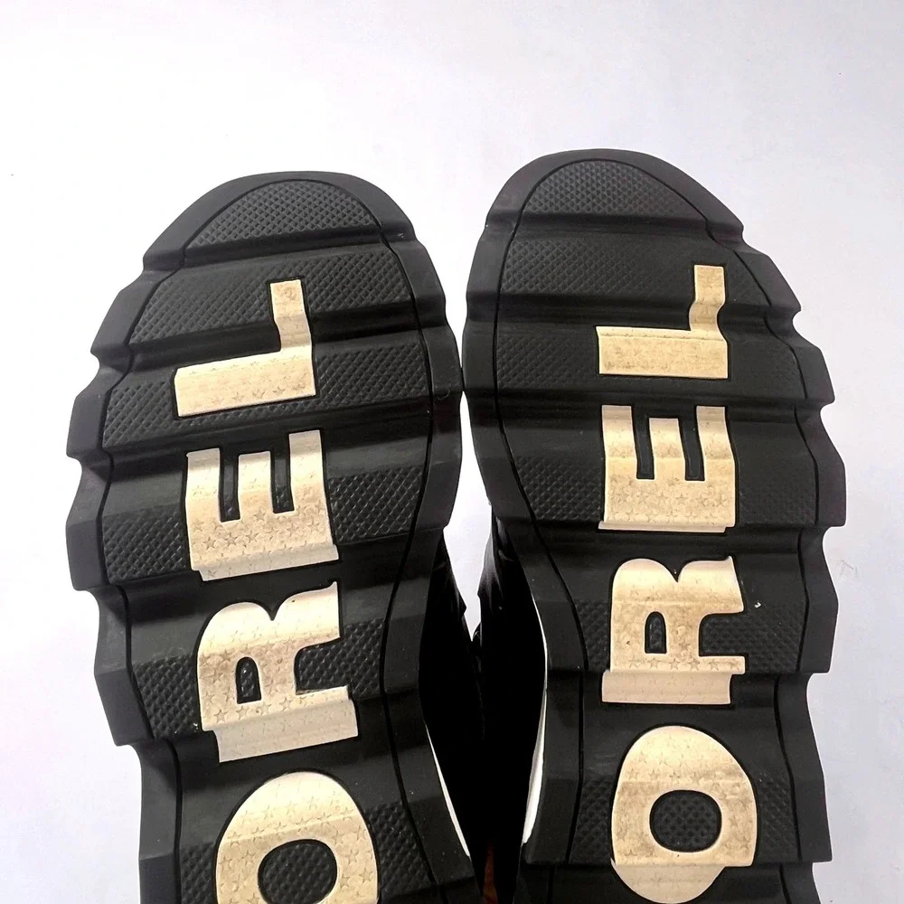 SOREL Kinetic Speed Trainers Womens 8.5 Black‎ Fashion Athletic Shoes Sneakers